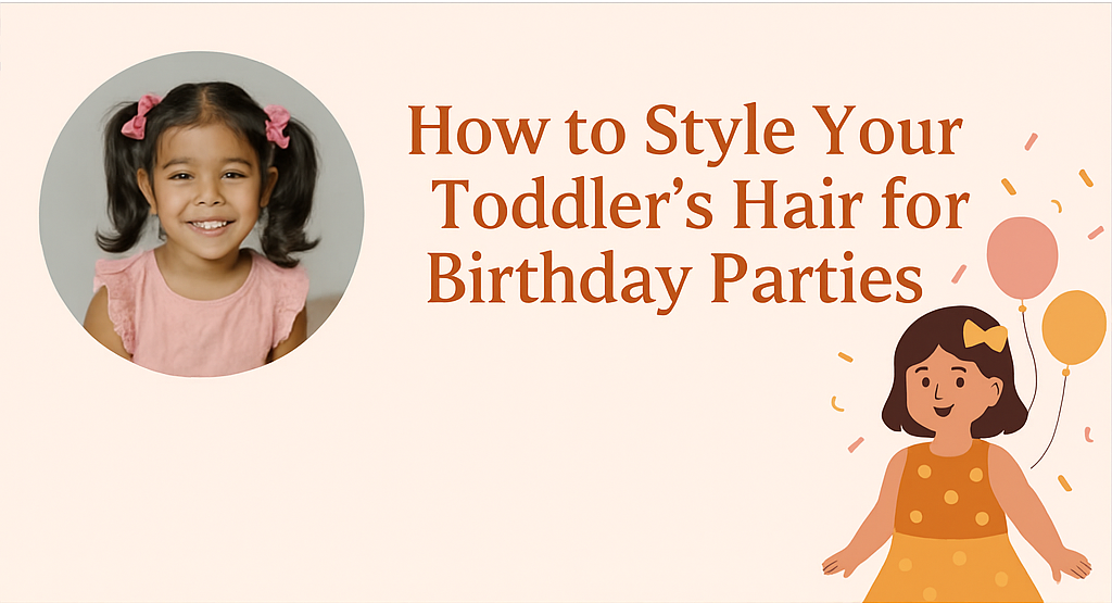 How to Style Your Toddler’s Hair for Birthday Parties
