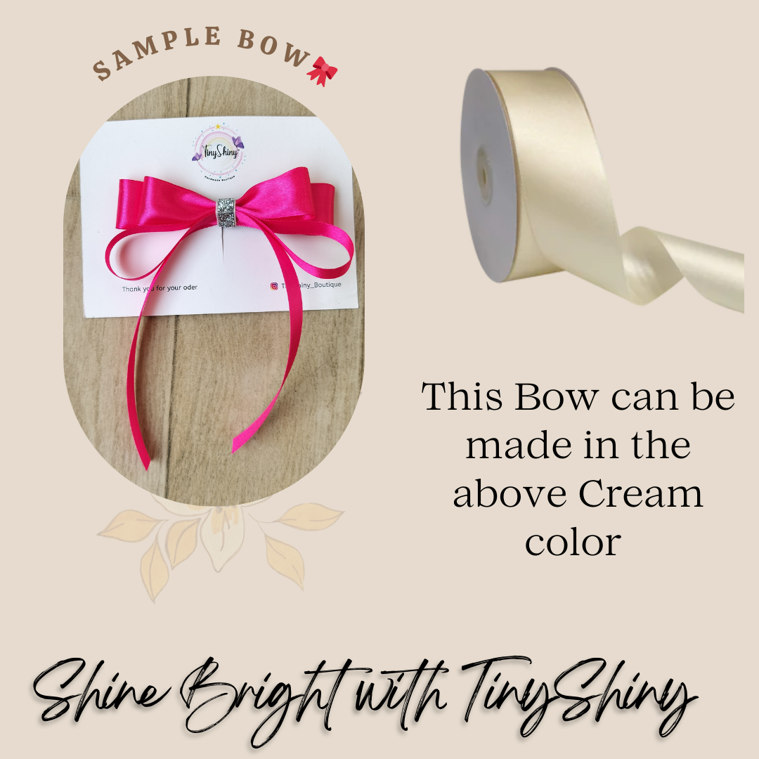 SatinRibbon-Bow-Style7-Cream