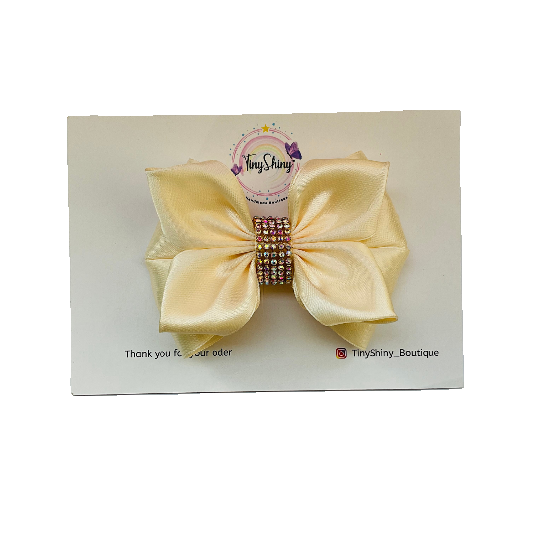 SatinRibbon-Bow-Style3-Cream