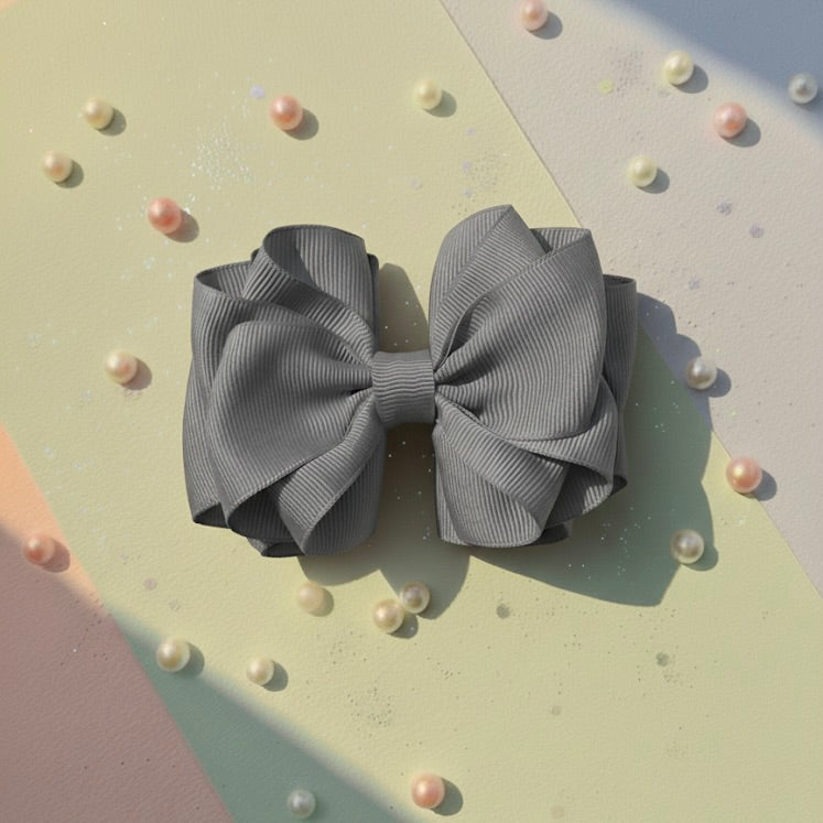 GRB-Boutique Bow-Style 5-Dark Grey