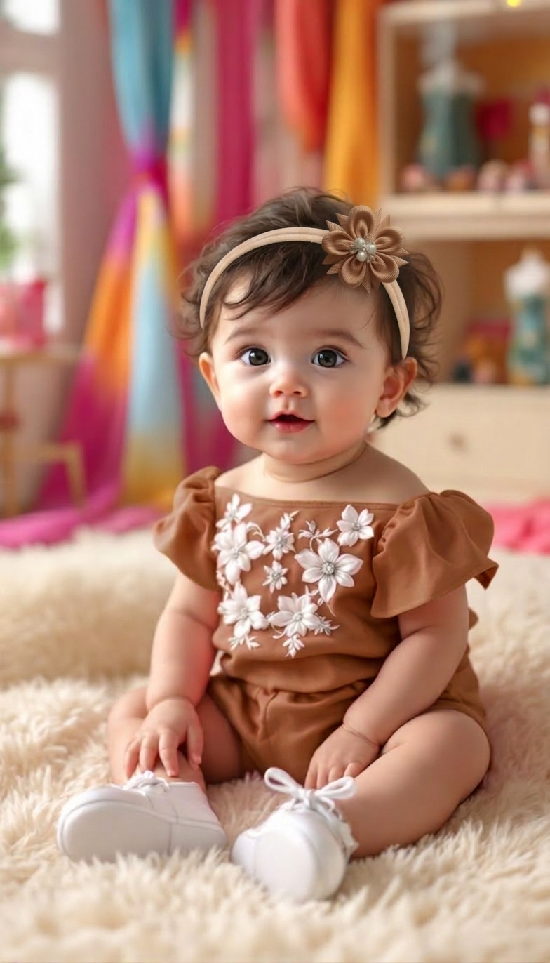 Baby Bow-Style 9-Desert Brown