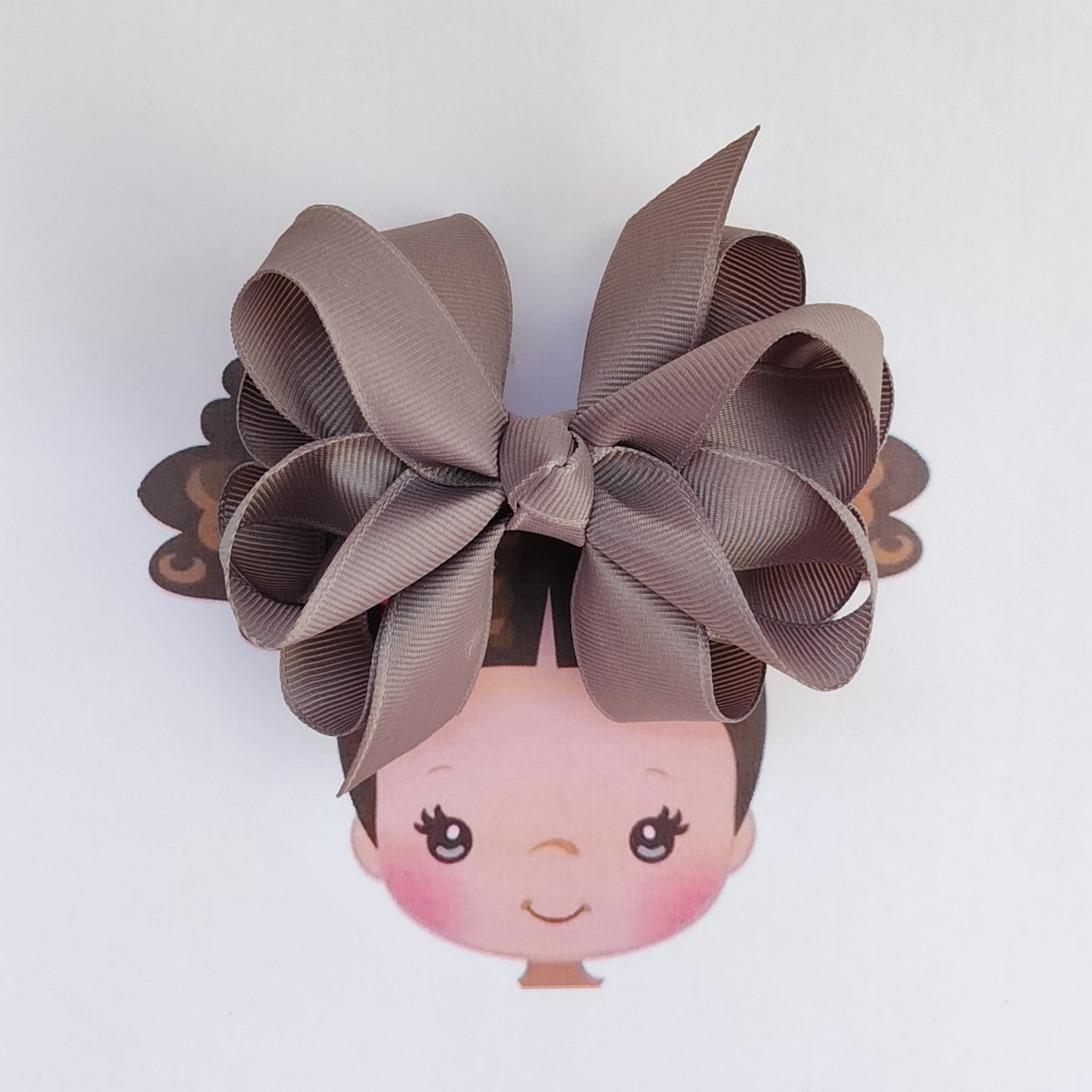 Octopus Bow - Medium - Grey