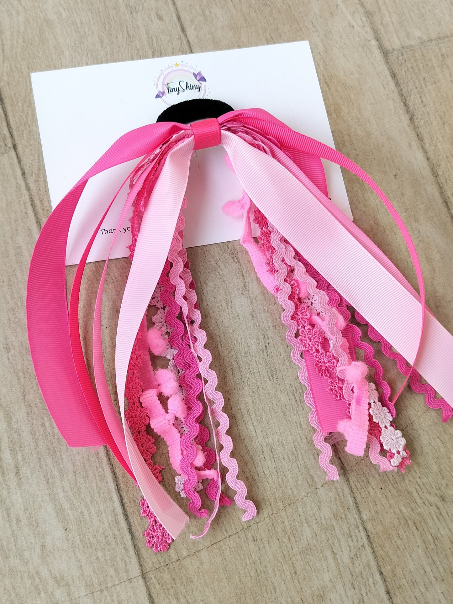 Hair Band Tassel - Pink