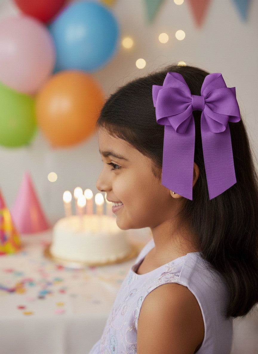 GRB-Boutique Bow-Style 6-Light Purple