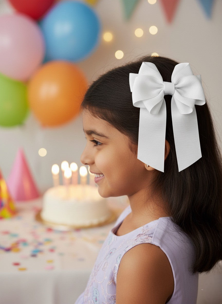 GRB-Boutique Bow-Style 6-White