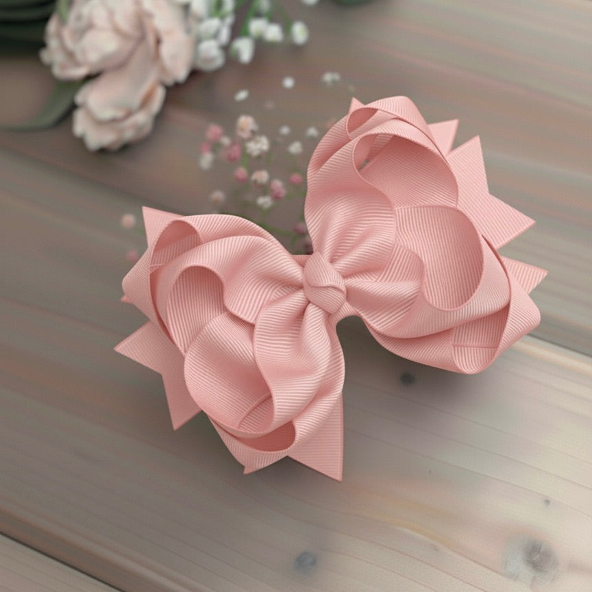 GRB-Boutique Bow-Style 1-Rose Pink