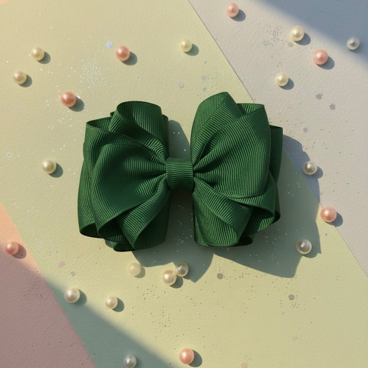 GRB-Boutique Bow-Style 5-Dark Green