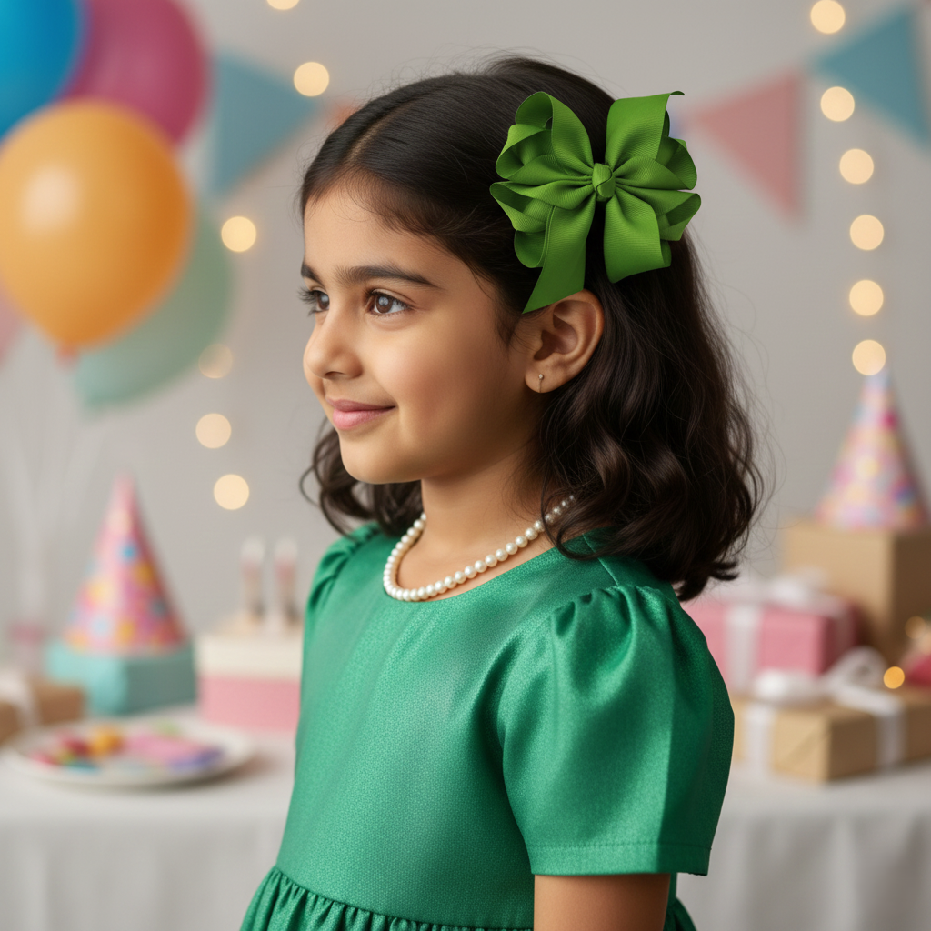 Octopus-Bow-4Layer-Style1-Leaf Green