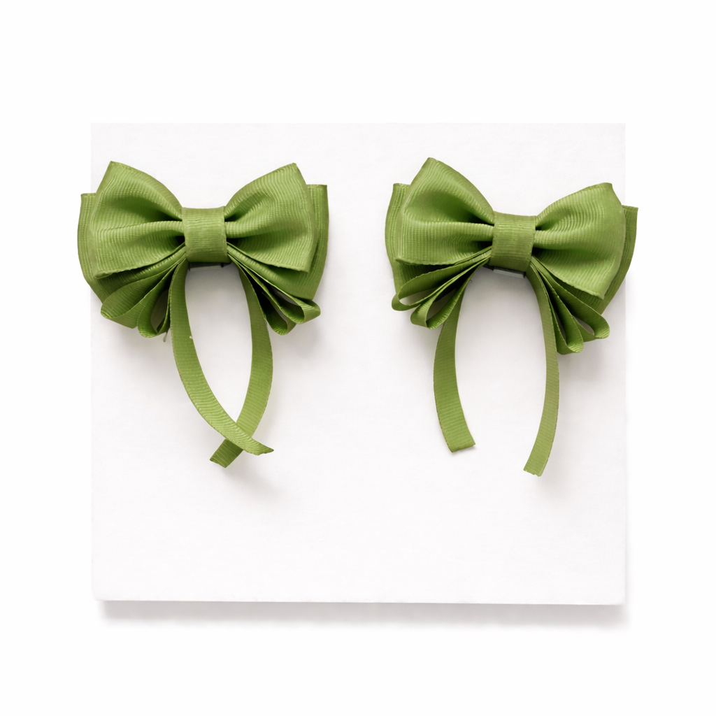 GRB-Twin Clips-Style 1-Leaf Green
