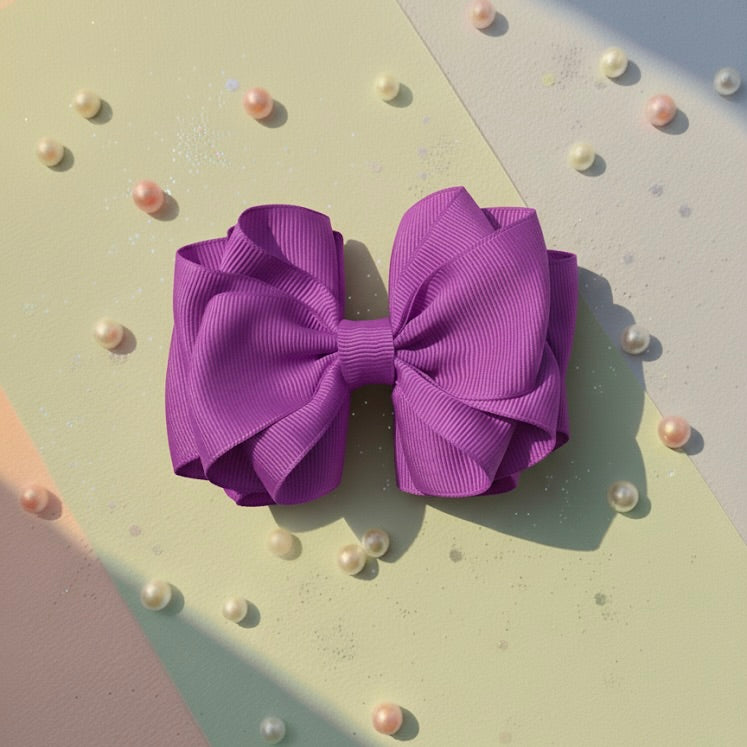 GRB-Boutique Bow-Style 5-Light Purple