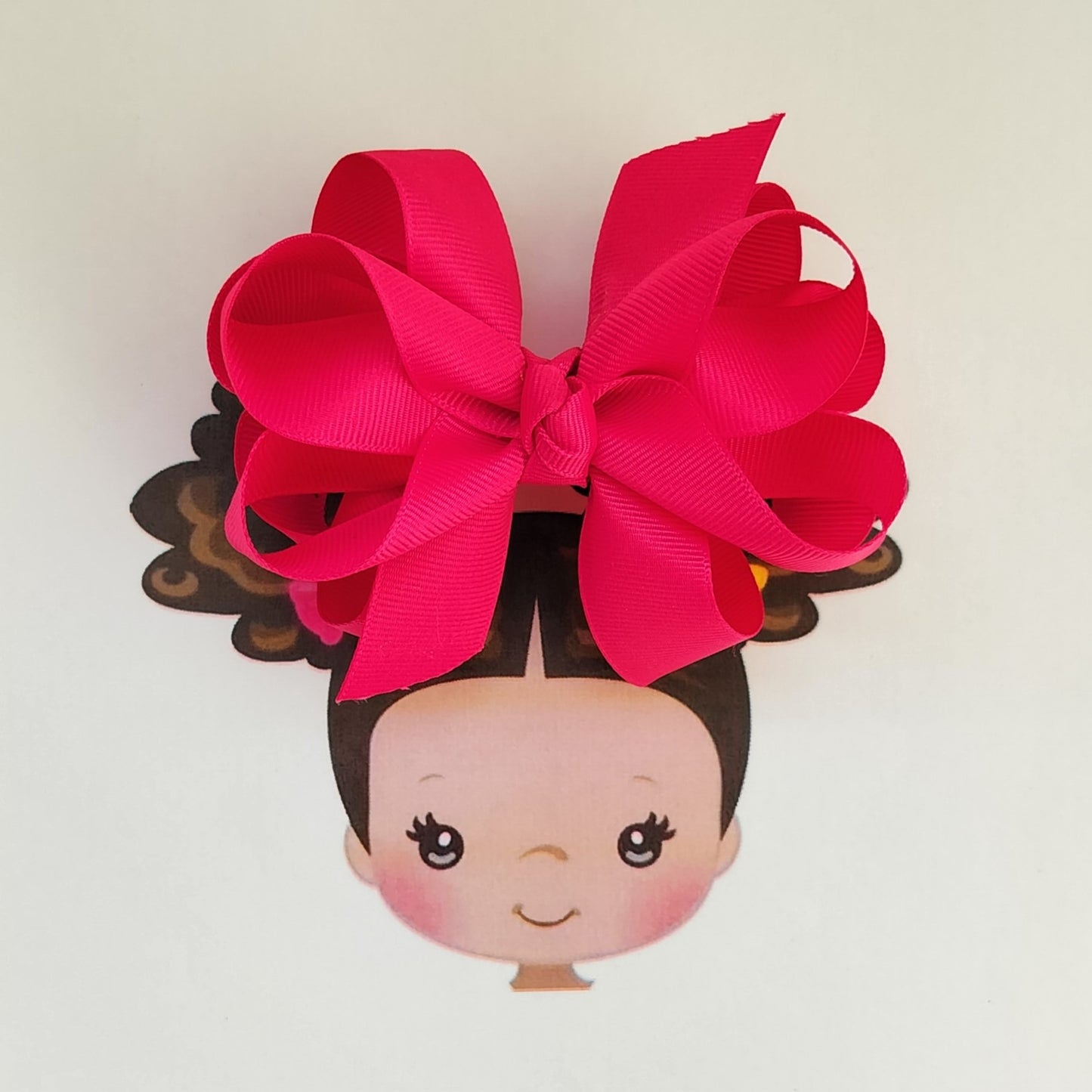 Octopus Bow - Medium - Magenta