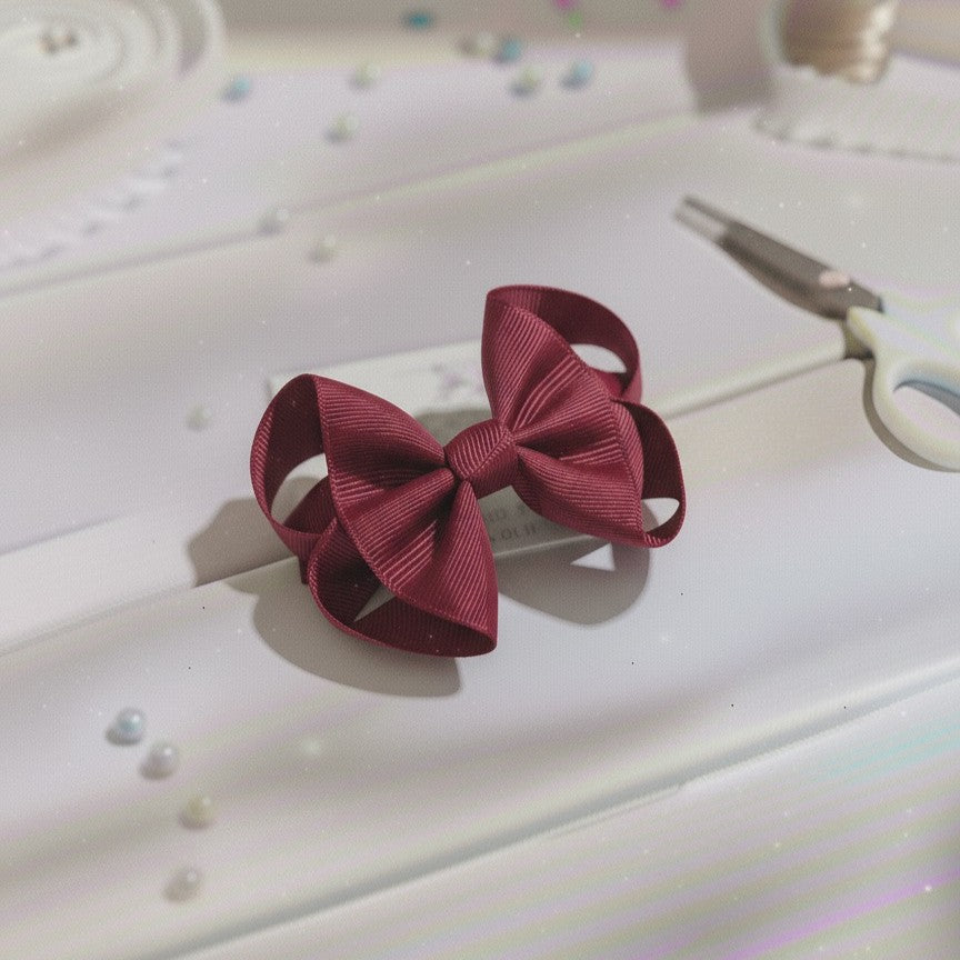 GRB-Boutique Bow-Style 2-Maroon