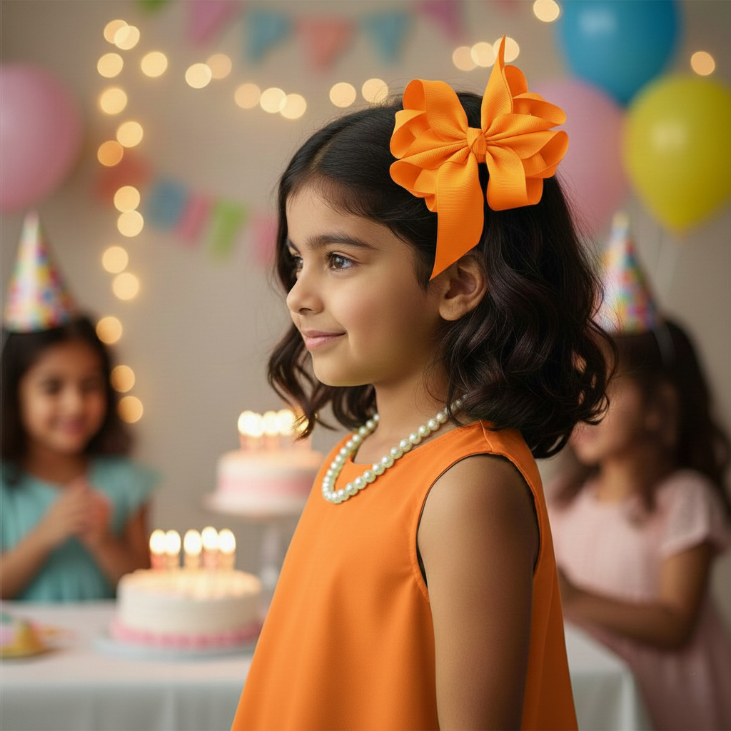 Octopus-Bow-4Layer-Style1-Neon Orange