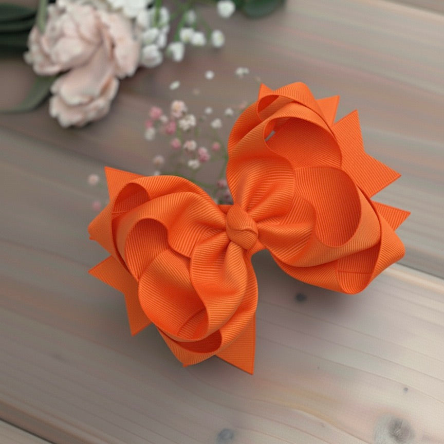 GRB-Boutique Bow-Style 1-Tangerine