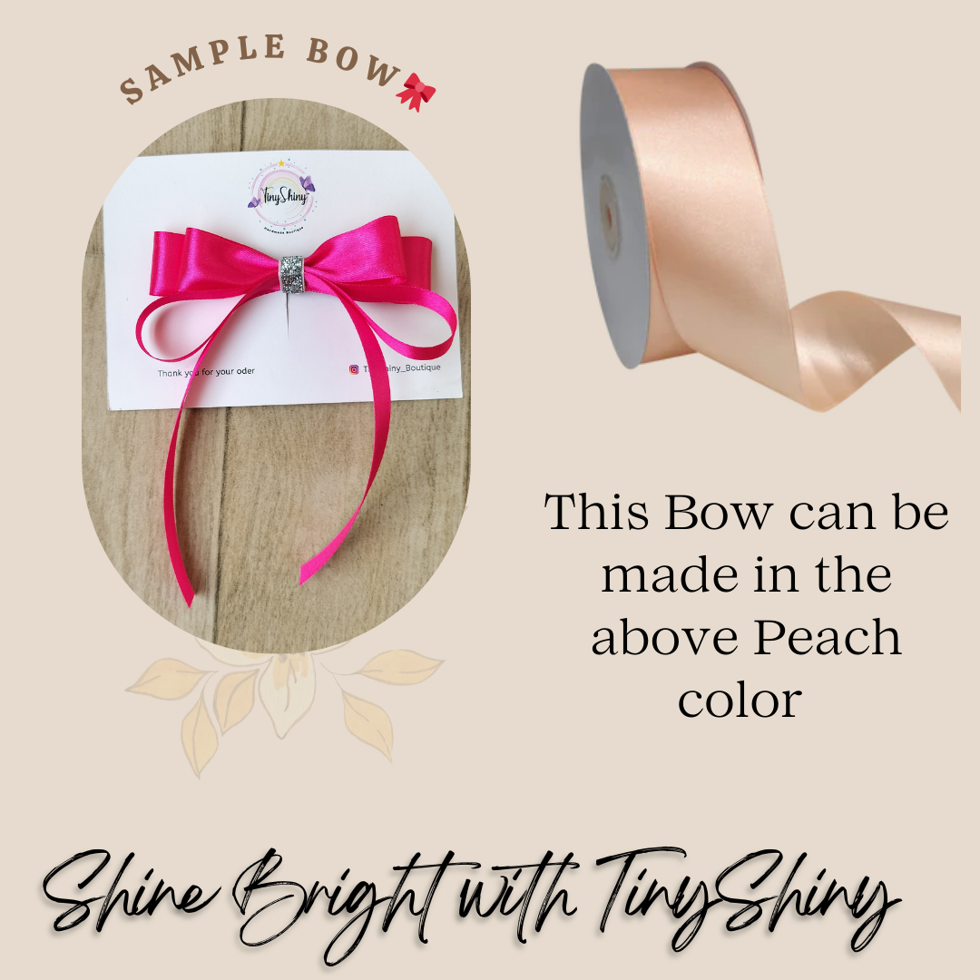 SatinRibbon-Bow-Style7-Peach