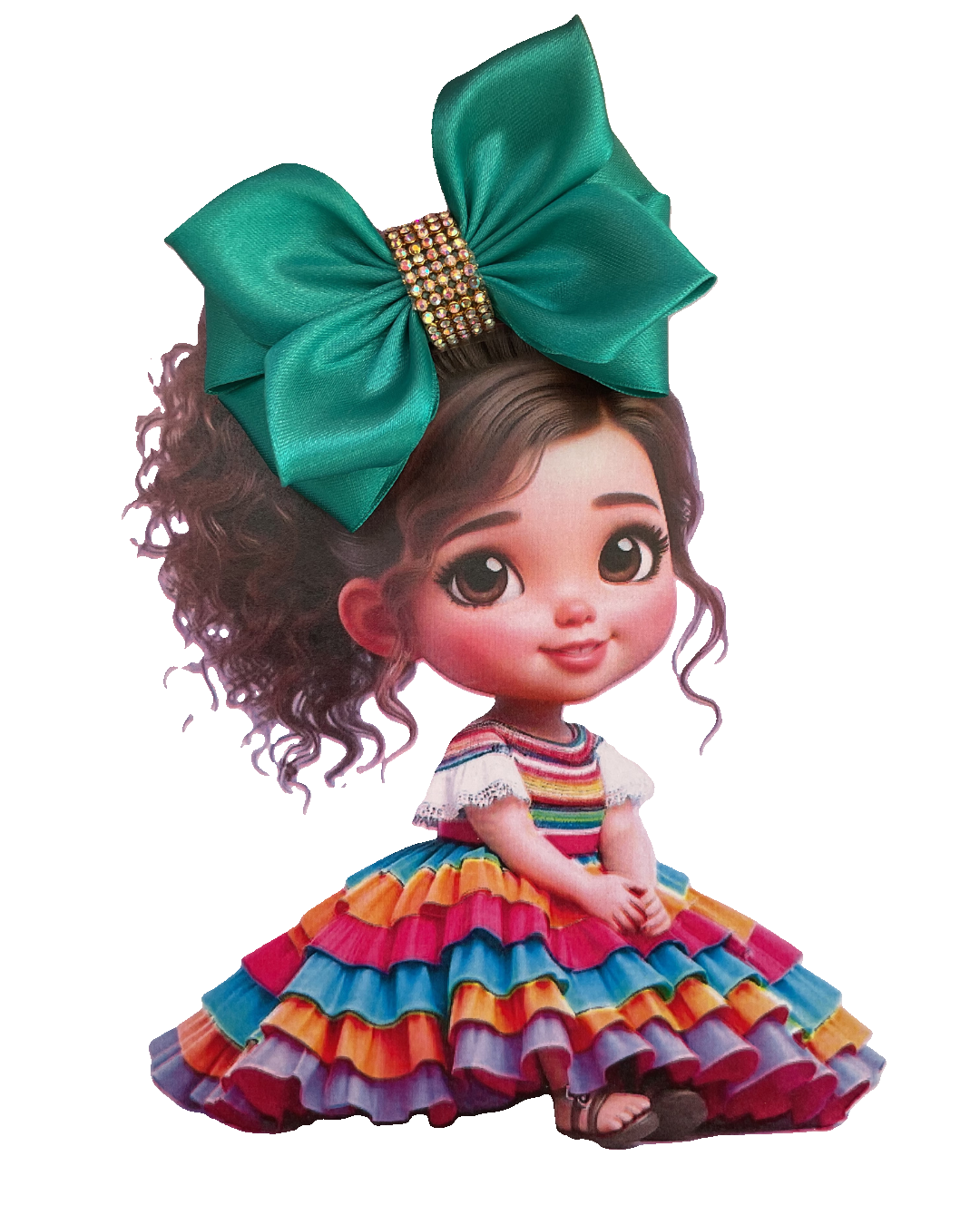 SatinRibbon-Bow-Style3-Rama Green