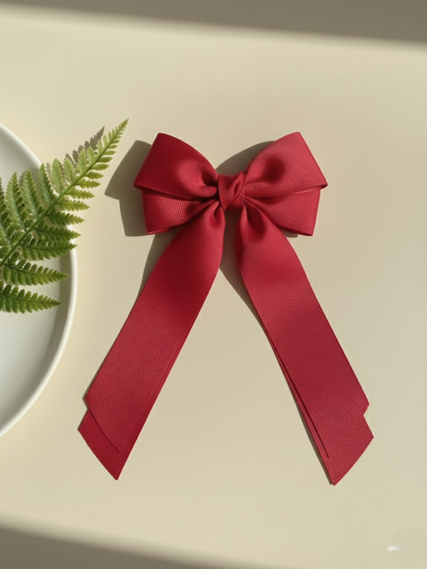GRB-Boutique Bow-Style 7-Blood Red