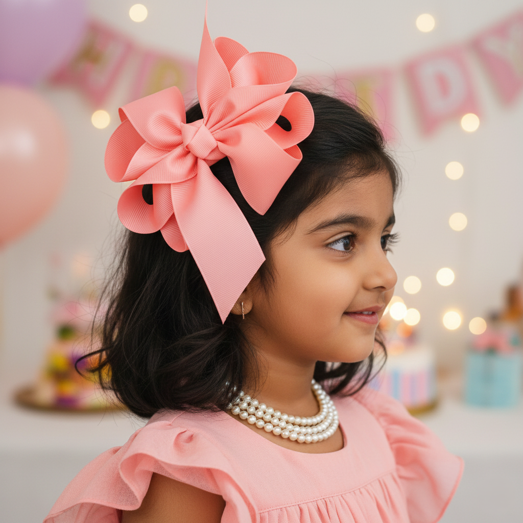 Octopus-Bow-4Layer-Style1-Rose Pink