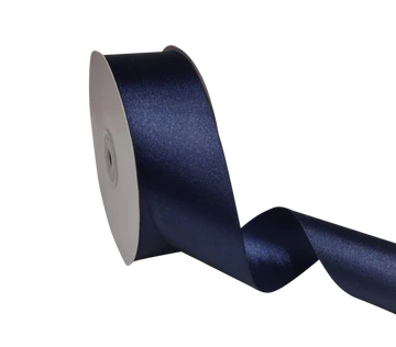 SatinRibbon-Bow-Style7-Navy Blue