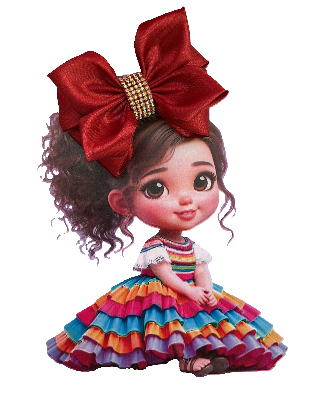SatinRibbon-Bow-Style3-Wine Red