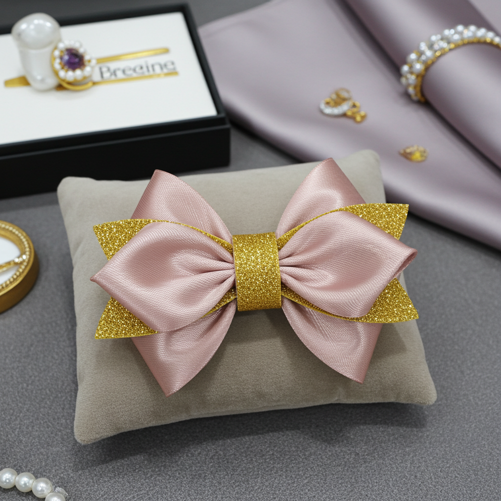 SatinRibbon-Bow-Style2-Rose Gold