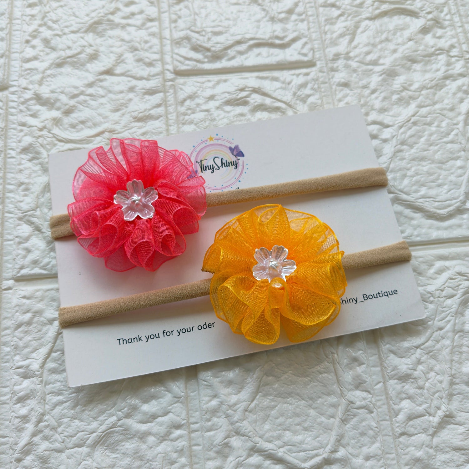 Mini Organza Baby Bows