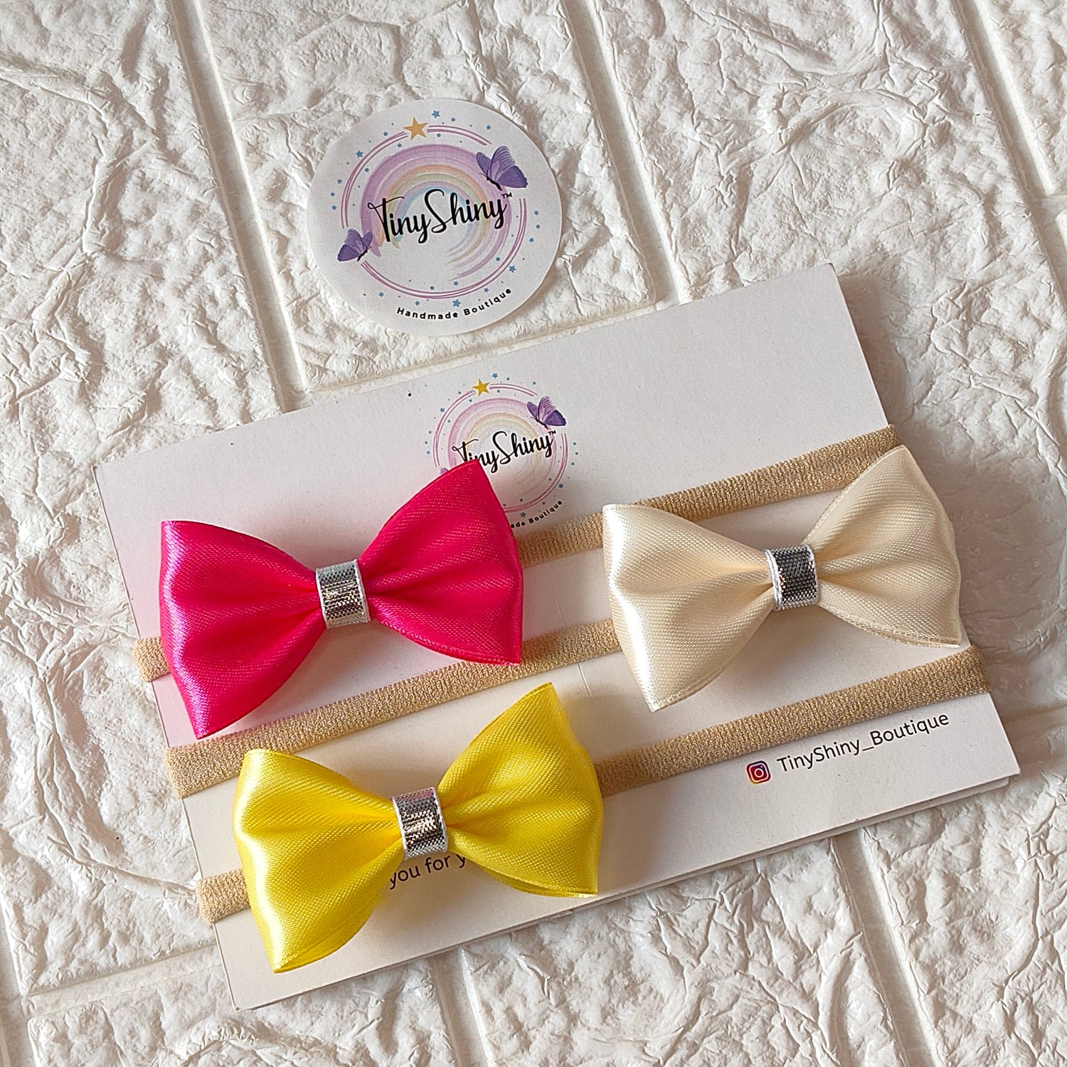 Mini Satin Baby Bows