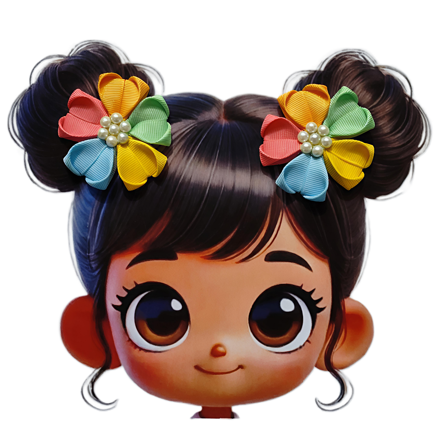 Twin Bow Clips - Style 3