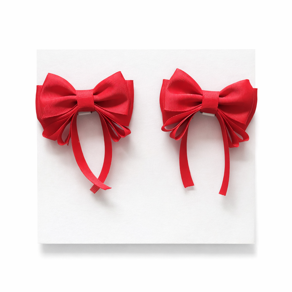 Twin Bow Clips - Style 1