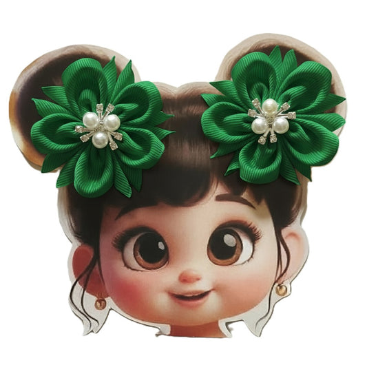 GRB-Twin Clips-Style 2-Dark Green