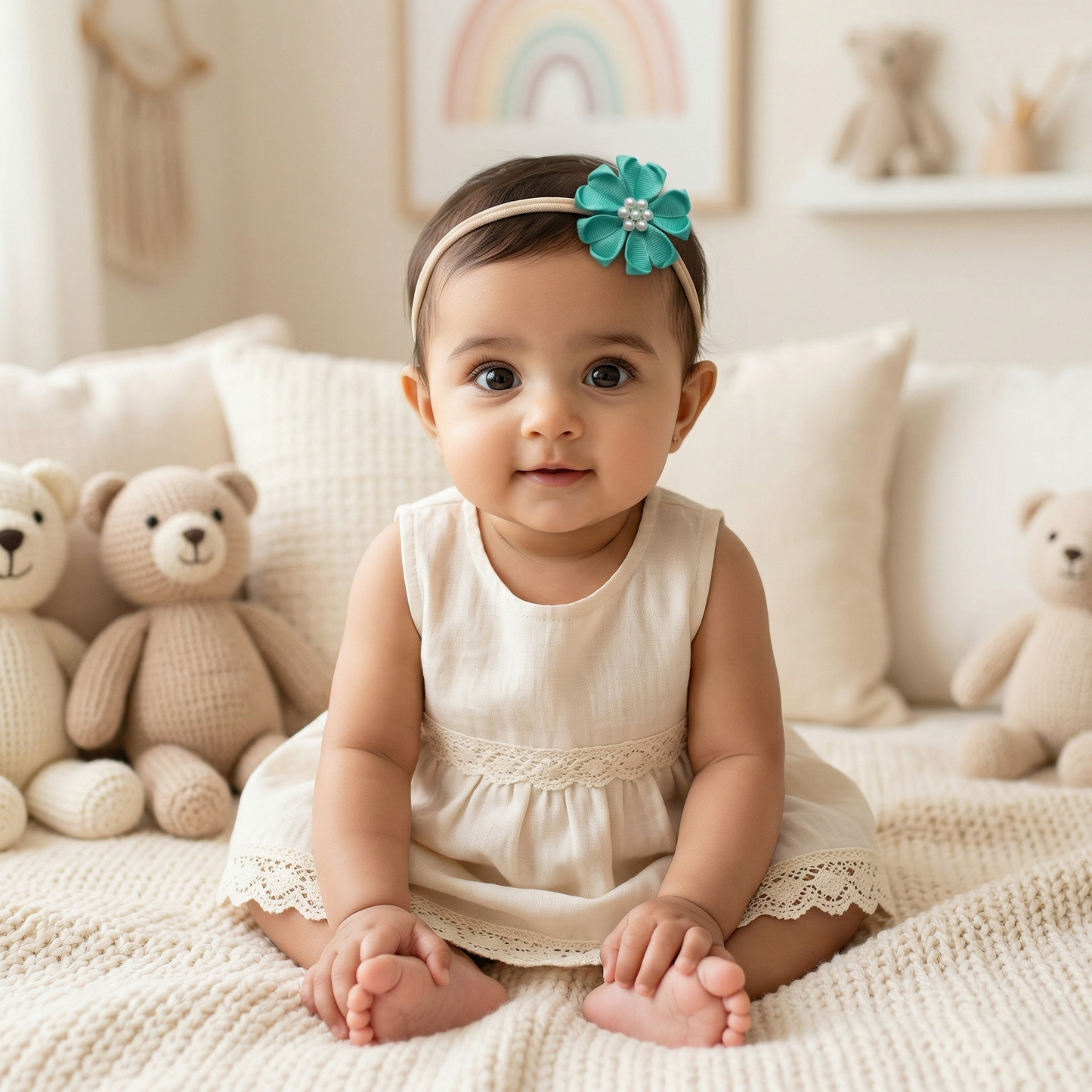 Baby Bow-Style 10-Aqua
