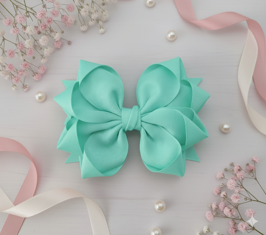 GRB-Boutique Bow-Style 4-Aqua