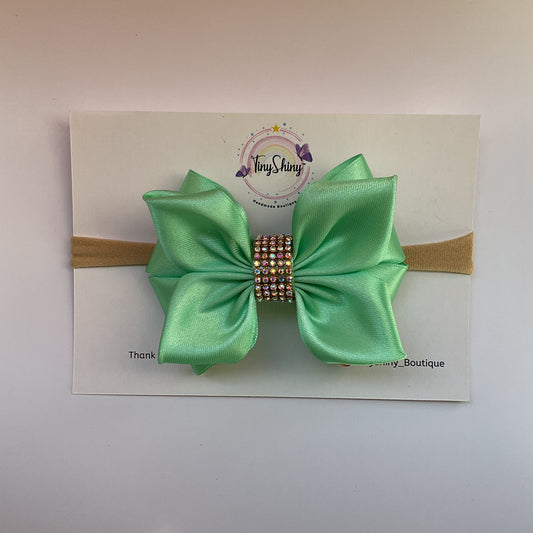 SatinRibbon-Bow-Style3.1-Mint Green