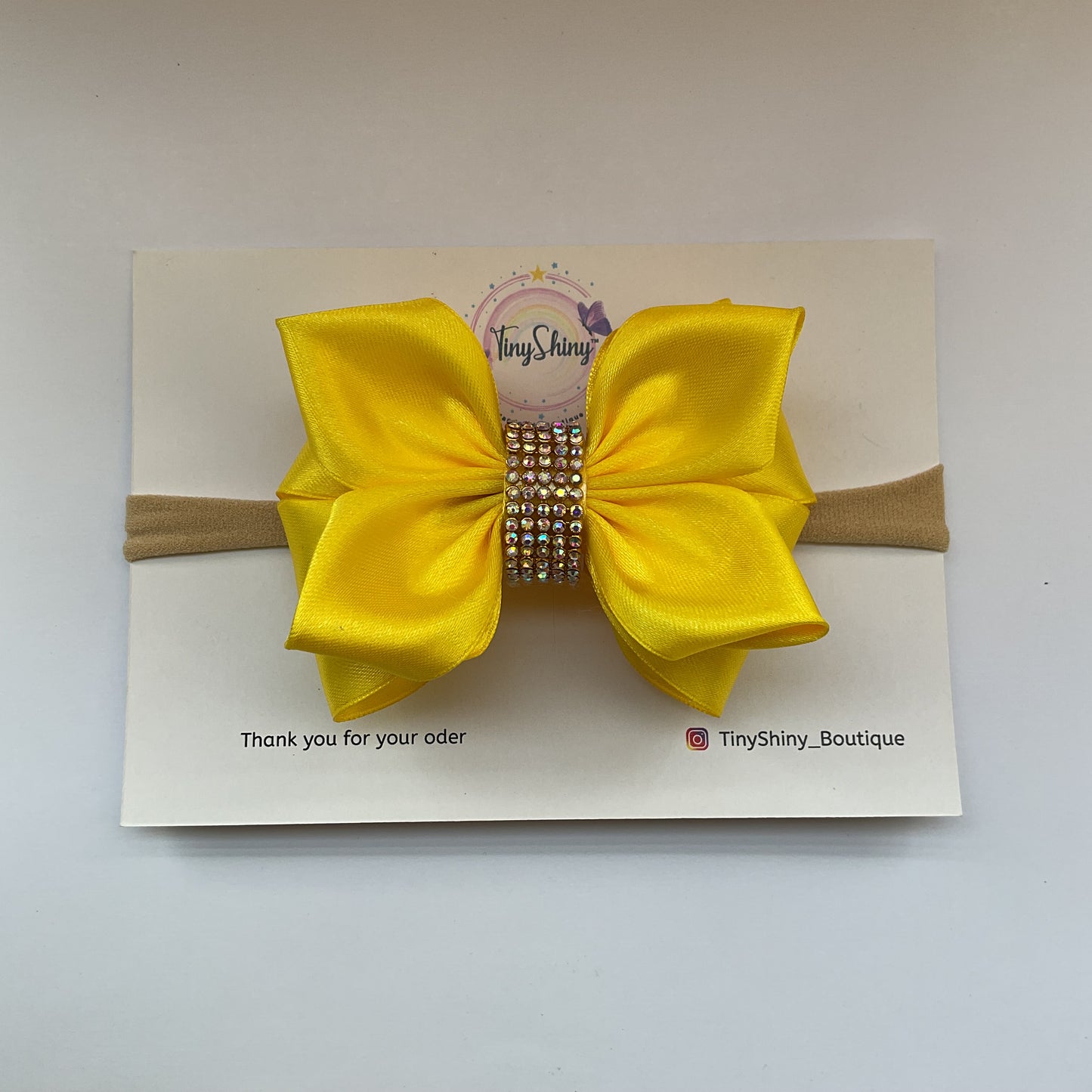 SatinRibbon-Bow-Style3.1-Sunshine Yellow