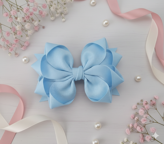 GRB-Boutique Bow-Style 4-Baby Blue