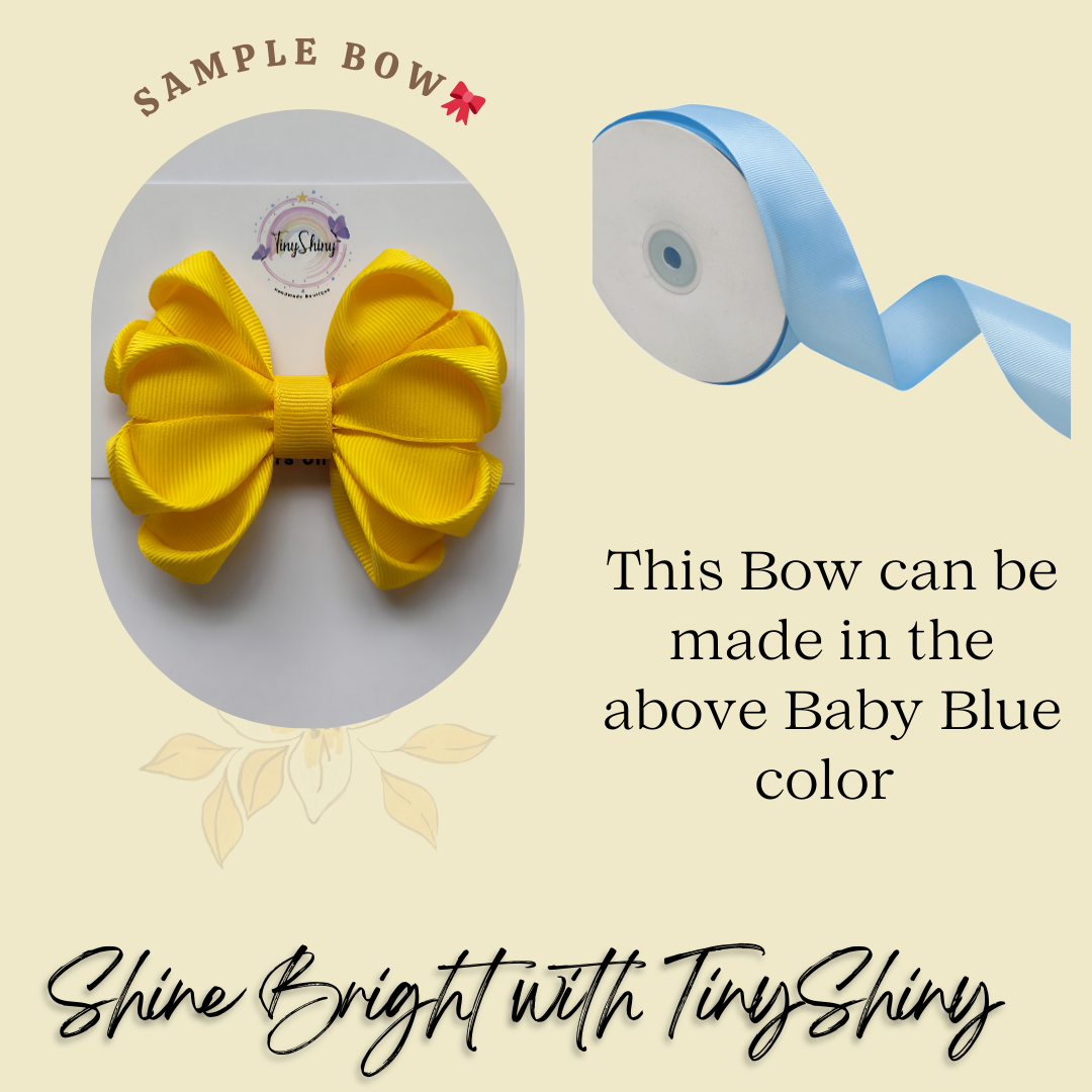 GRB-Boutique Bow-Style 3-Baby Blue