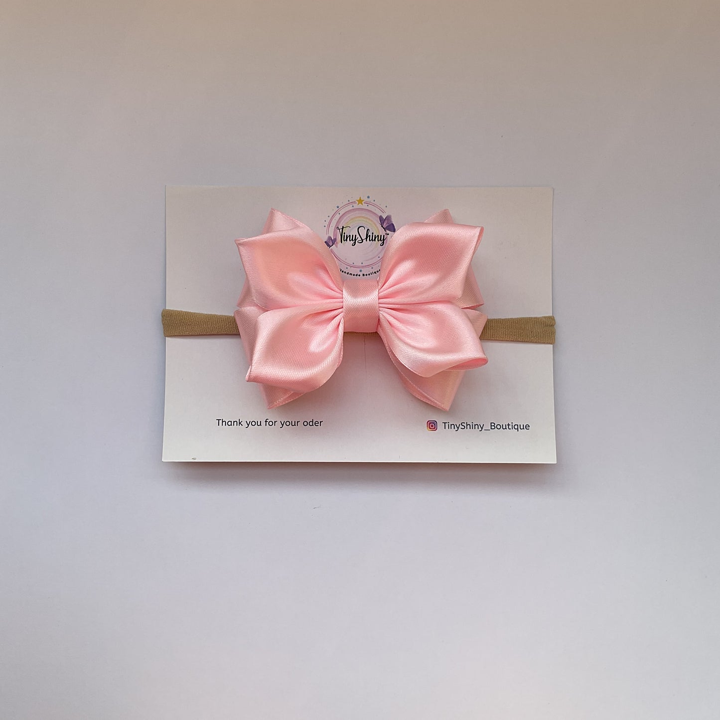 Baby Bow - Style5.1-Baby Pink