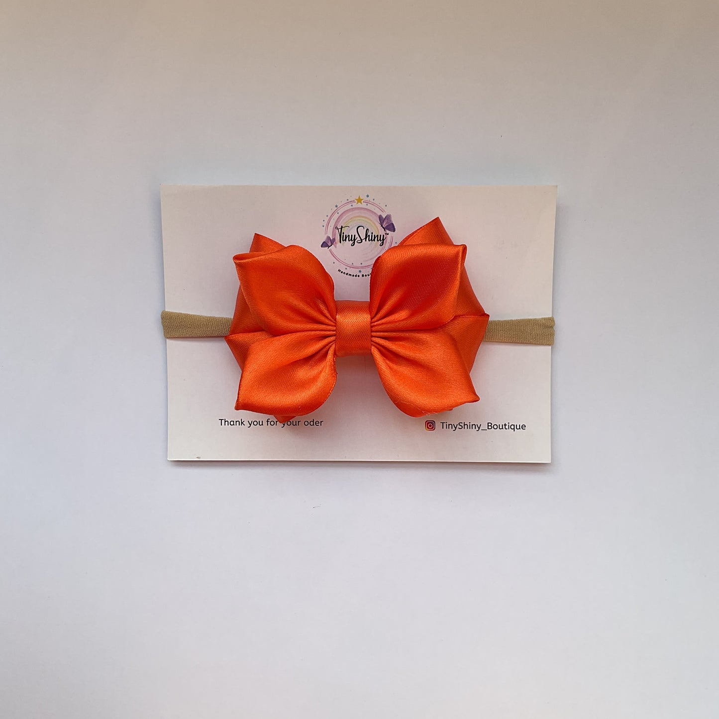 Baby Bow - Style5.1-Bright Orange