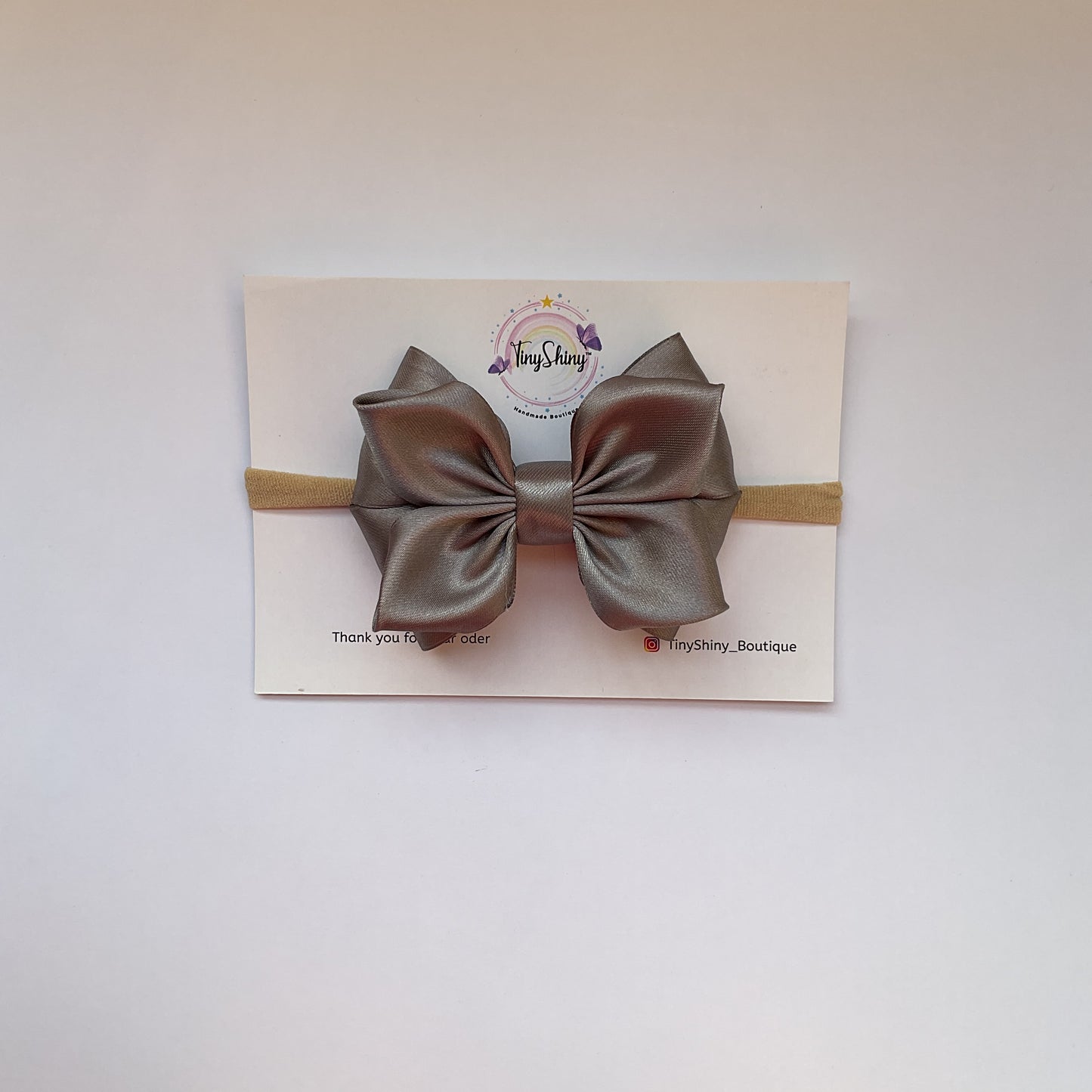 Baby Bow - Style5.1-Dark Grey