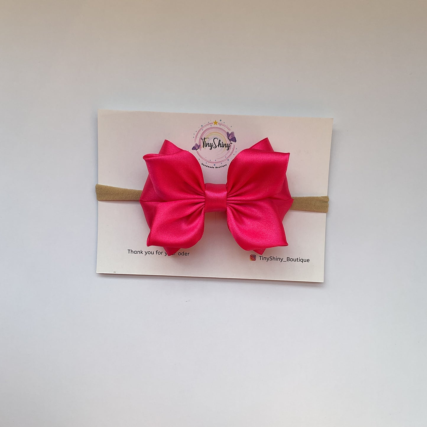 Baby Bow - Style5.1-Hot Pink