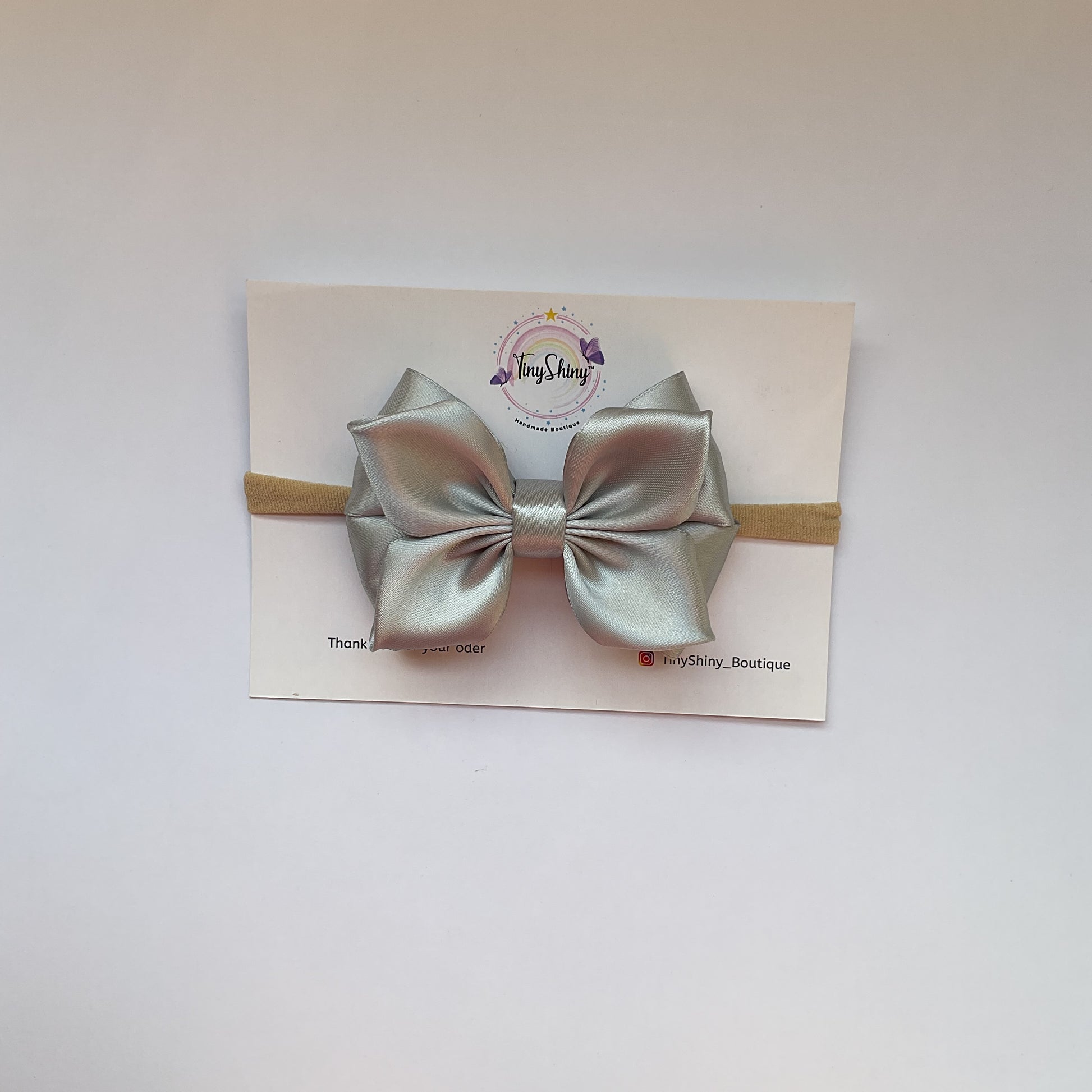 Baby Bow - Style5.1-Silver