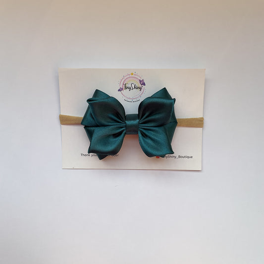 Baby Bow - Style5.1-Teal Green