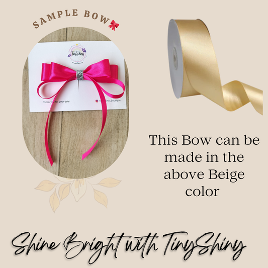 SatinRibbon-Bow-Style7-Beige