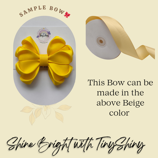 GRB-Boutique Bow-Style 3-Beige