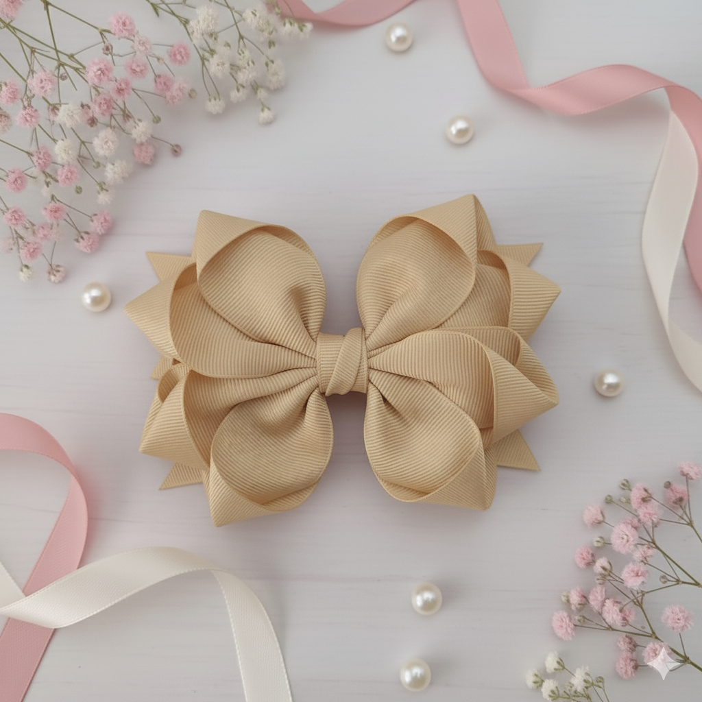 GRB-Boutique Bow-Style 4-Beige