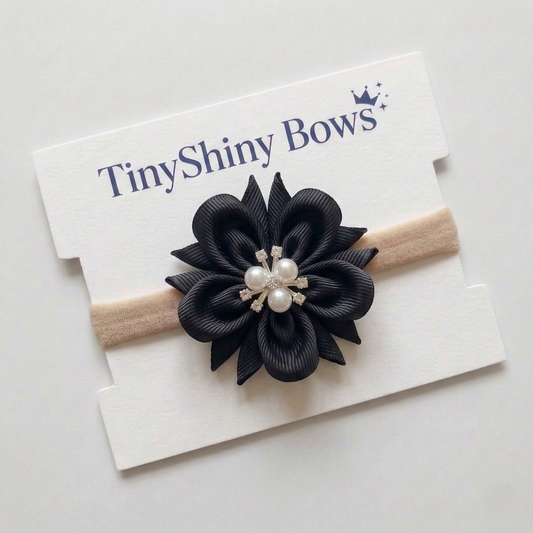 Baby Bow-Style 9-Black