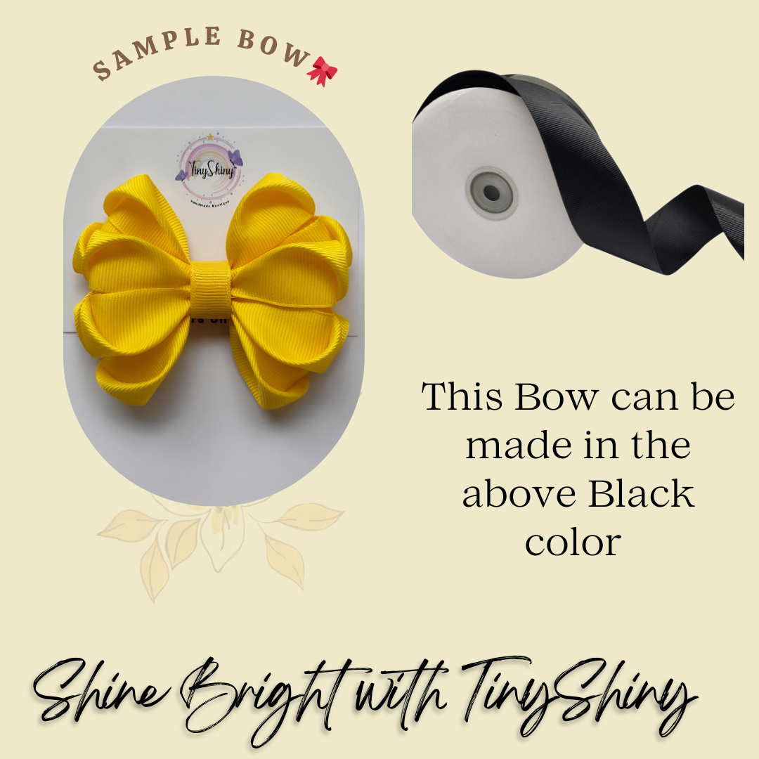 GRB-Boutique Bow-Style 3-Black