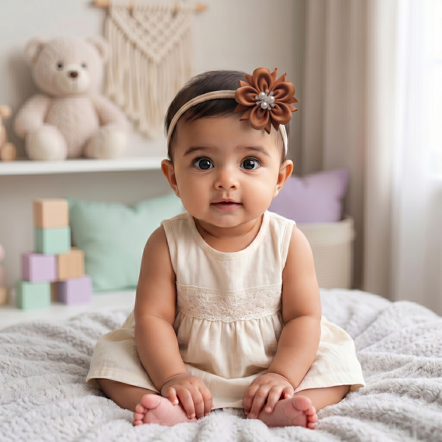 Baby Bow-Style 9-Copper