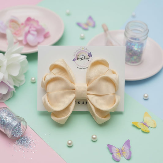 GRB-Boutique Bow-Style 3-Cream
