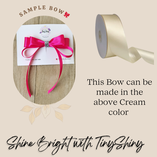 SatinRibbon-Bow-Style7-Cream